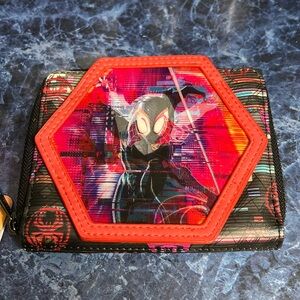 Marvel Loungefly Spider-Man wallet Miles Morales NWT